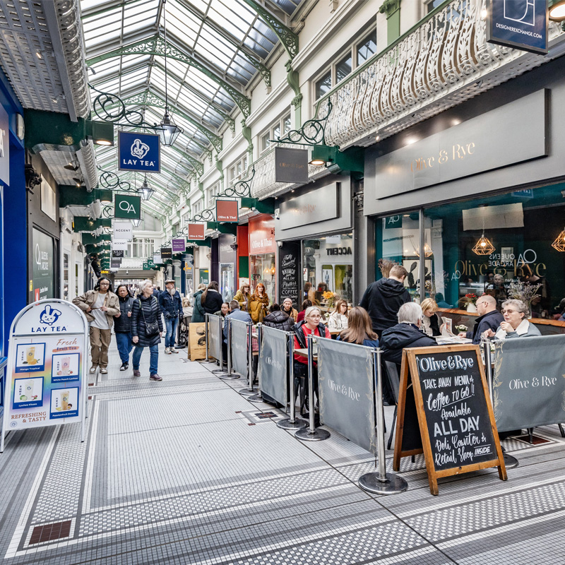 Queens Arcade interior