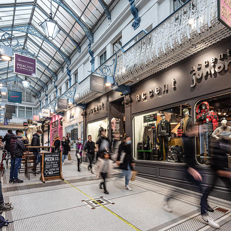 About Us Queens Arcade Leeds Boutique Shopping Victorian Splendour